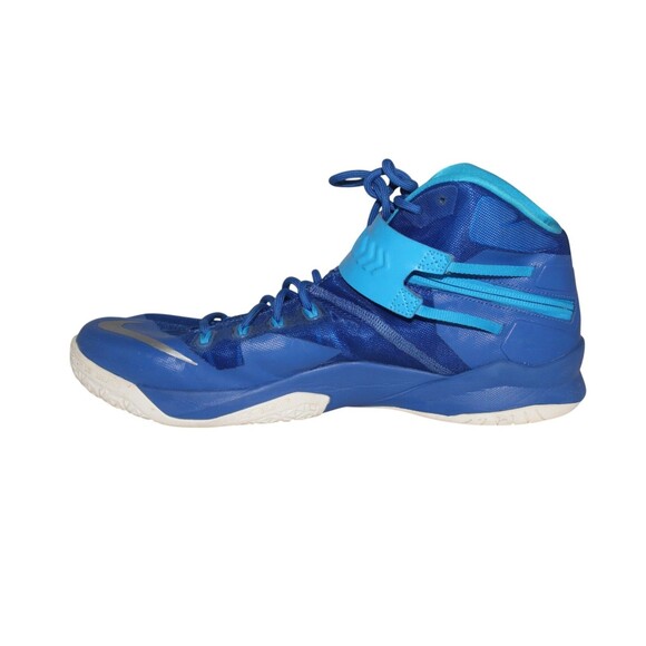 Nike LeBron Basketball Shoes Men Shoe Size 14 653648-404 King James Blue - Picture 7 of 14